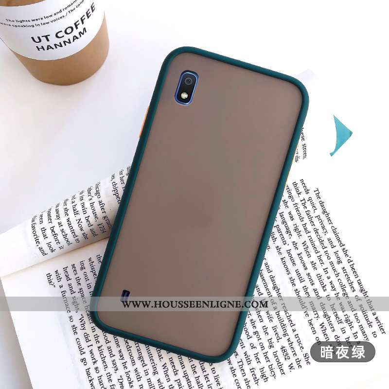 Coque Samsung Galaxy A10 Créatif Tendance Étoile Incassable Téléphone Portable Silicone Tout Compris