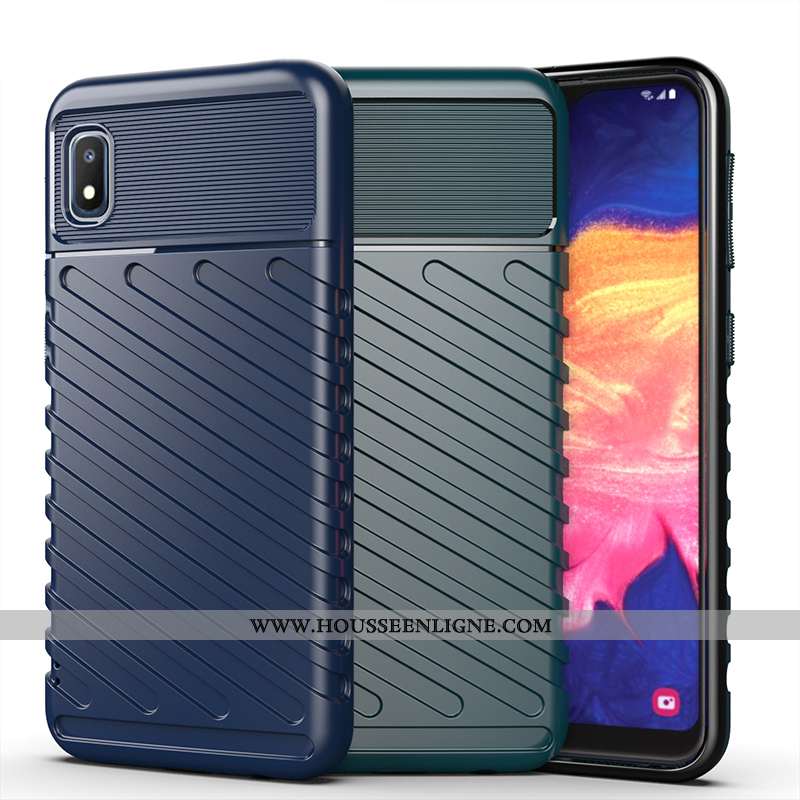 Coque Samsung Galaxy A10 Protection Fluide Doux Tout Compris Incassable Étui Silicone Noir
