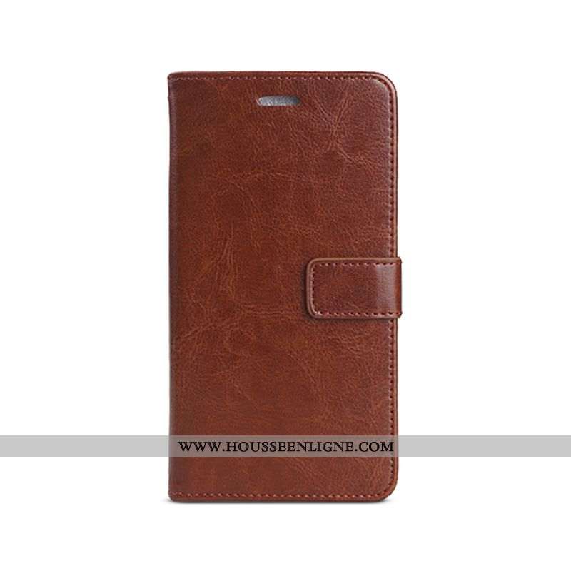 Coque Samsung Galaxy A20e Portefeuille Cuir Étui Étoile Téléphone Portable Business Incassable Rouge