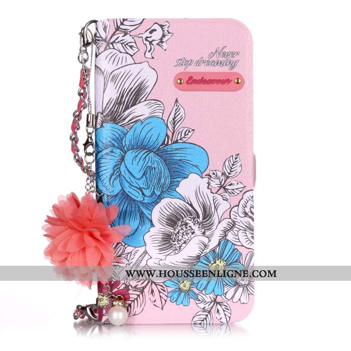 Coque Samsung Galaxy A20e Protection Cuir Étoile Téléphone Portable Étui Tout Compris Housse Bleu