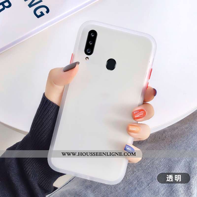 Coque Samsung Galaxy A20s Silicone Délavé En Daim Fluide Doux Tout Compris Étoile Personnalité Télép