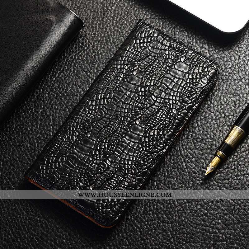 Coque Samsung Galaxy A21s Protection Cuir Véritable Housse Bleu Tout Compris Incassable