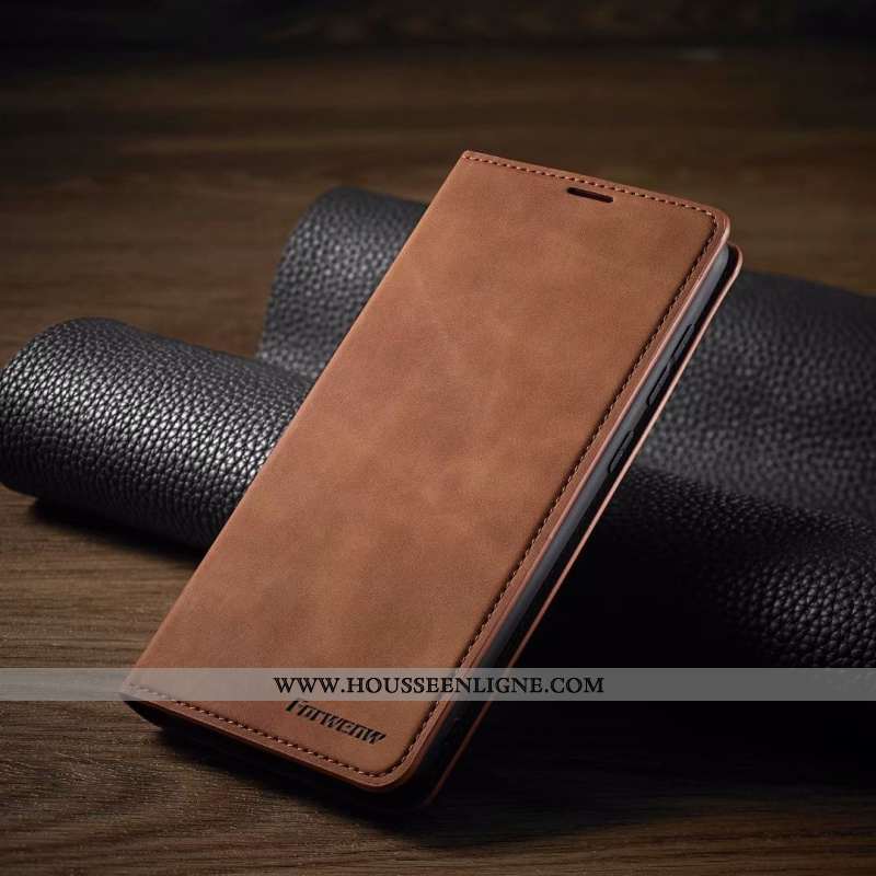 Coque Samsung Galaxy A21s Tendance Cuir Étui Business Tout Compris Incassable Téléphone Portable Mar