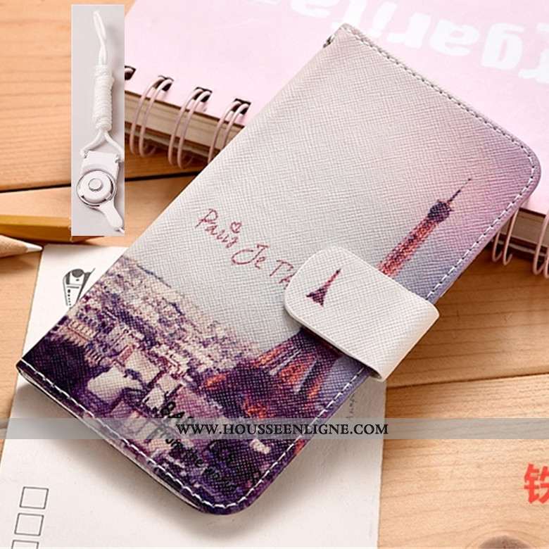 Coque Samsung Galaxy A21s Transparent Cuir Incassable Étoile Étui Bleu Protection