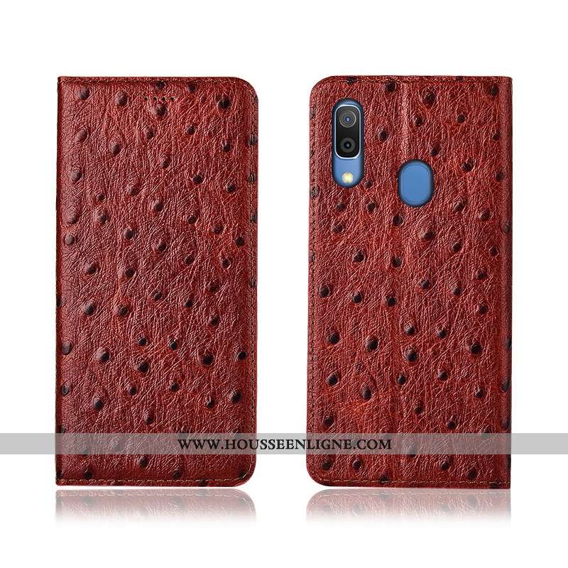 Coque Samsung Galaxy A40 Protection Délavé En Daim Nouveau Incassable Fluide Doux Téléphone Portable