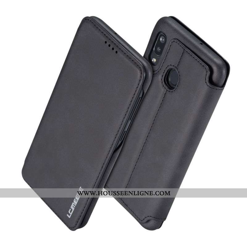 Coque Samsung Galaxy A40 Protection Tendance Rouge Étoile Tout Compris Clamshell Téléphone Portable