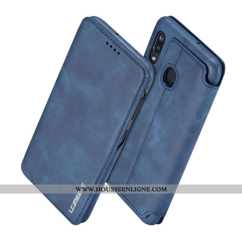 Coque Samsung Galaxy A40 Protection Tendance Rouge Étoile Tout Compris Clamshell Téléphone Portable