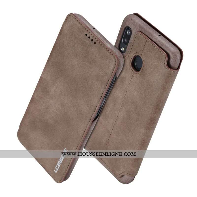 Coque Samsung Galaxy A40 Protection Tendance Rouge Étoile Tout Compris Clamshell Téléphone Portable