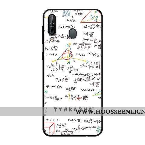 Coque Samsung Galaxy A40s Protection Délavé En Daim Fluide Doux Vert Noir Étui Verte