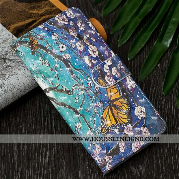 Coque Samsung Galaxy A40s Protection Silicone Étui Bleu Tout Compris Incassable