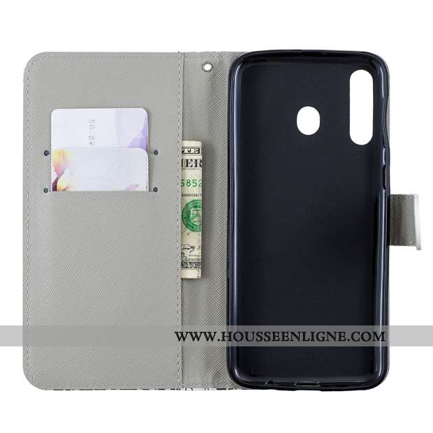 Coque Samsung Galaxy A40s Protection Silicone Étui Bleu Tout Compris Incassable