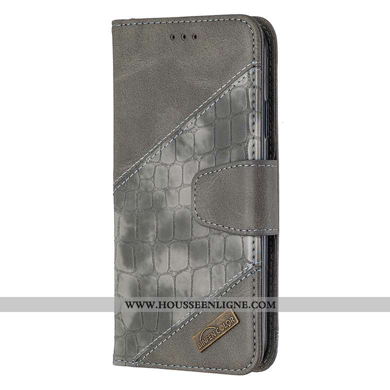 Coque Samsung Galaxy A41 Cuir Protection Étoile Téléphone Portable Étui Clamshell Marron