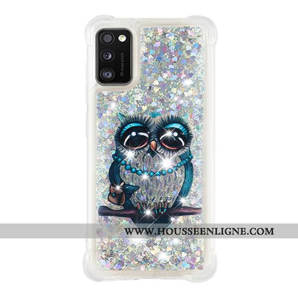 Coque Samsung Galaxy A41 Dessin Animé Incassable Ballon Étoile Or Téléphone Portable Quicksand Doré