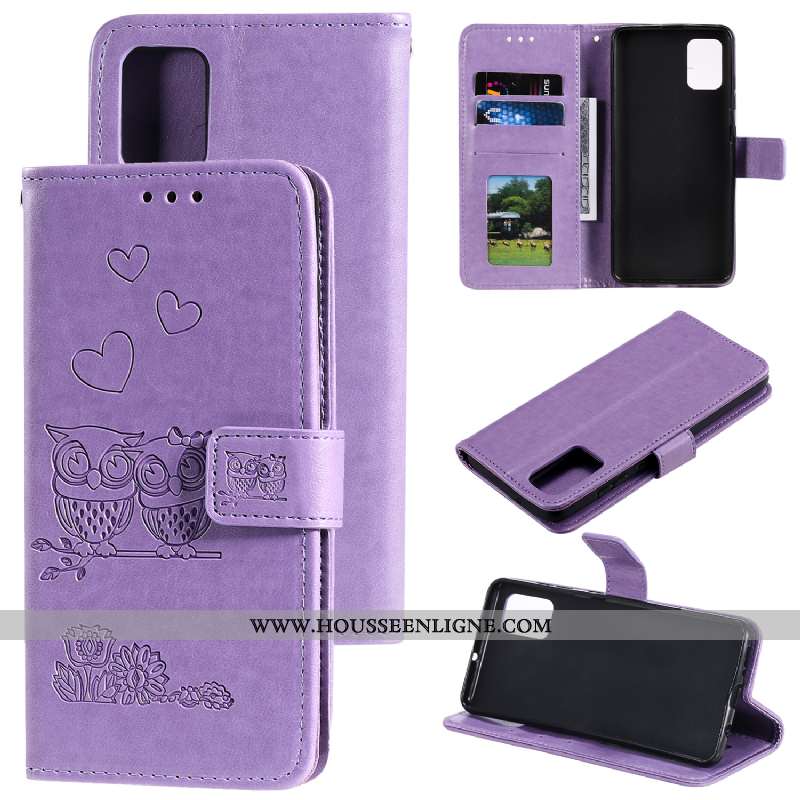 Coque Samsung Galaxy A41 Protection Cuir Or Téléphone Portable Étui Incassable Tout Compris Doré