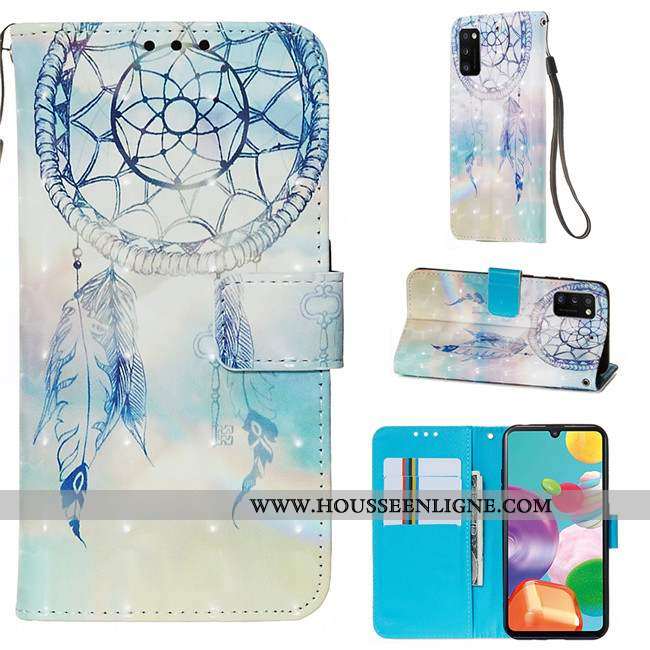 Coque Samsung Galaxy A41 Protection Fluide Doux Rouge Housse Étui Silicone