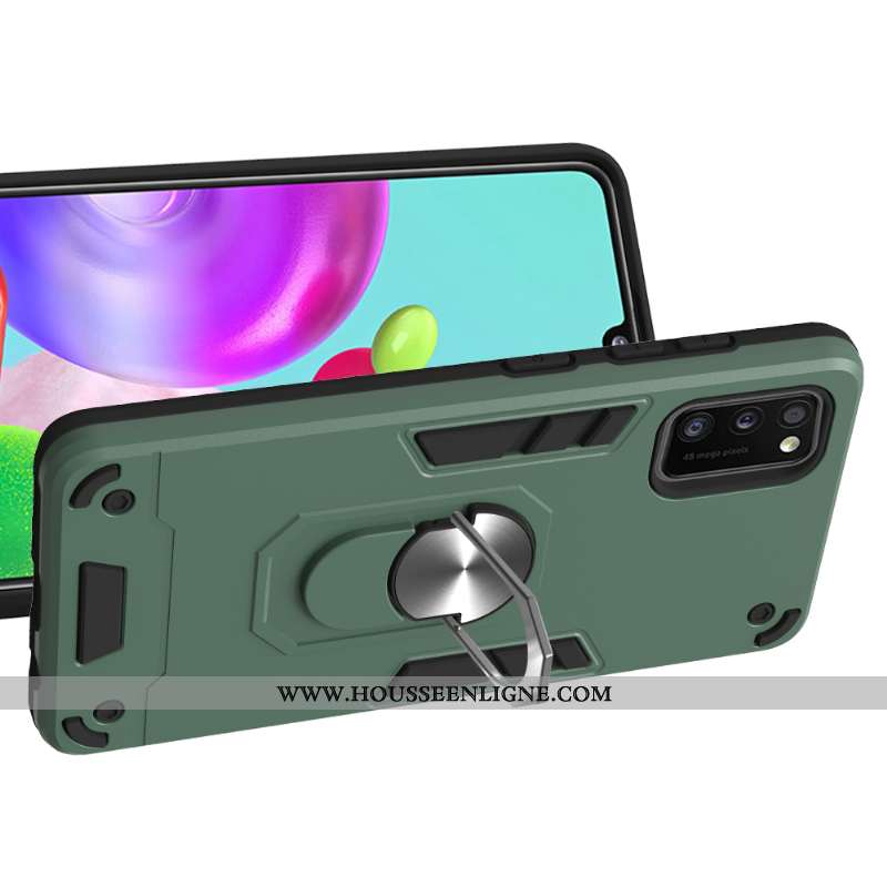 Coque Samsung Galaxy A41 Protection À Bord Rouge Support Épaissir Étui