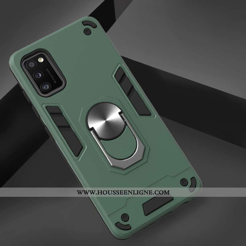 Coque Samsung Galaxy A41 Protection À Bord Rouge Support Épaissir Étui