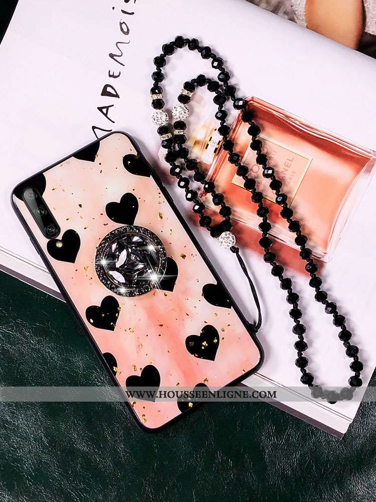 Coque Samsung Galaxy A50 Fluide Doux Silicone Téléphone Portable Europe Rouge Tendance Étoile