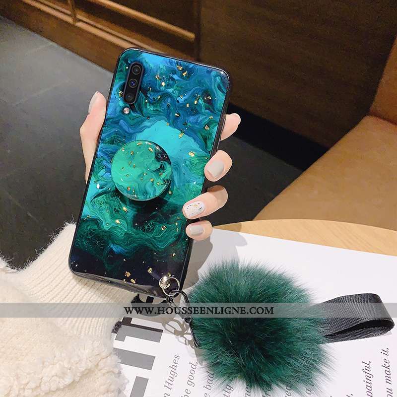 Coque Samsung Galaxy A50 Protection Ultra Téléphone Portable Nouveau Incassable Légère Bleu