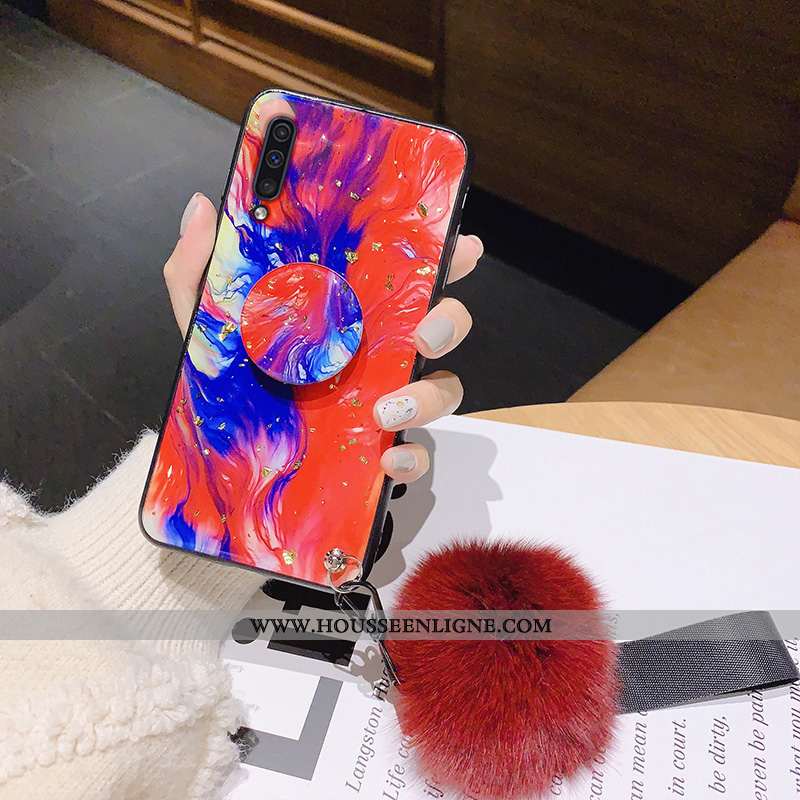 Coque Samsung Galaxy A50 Protection Ultra Téléphone Portable Nouveau Incassable Légère Bleu