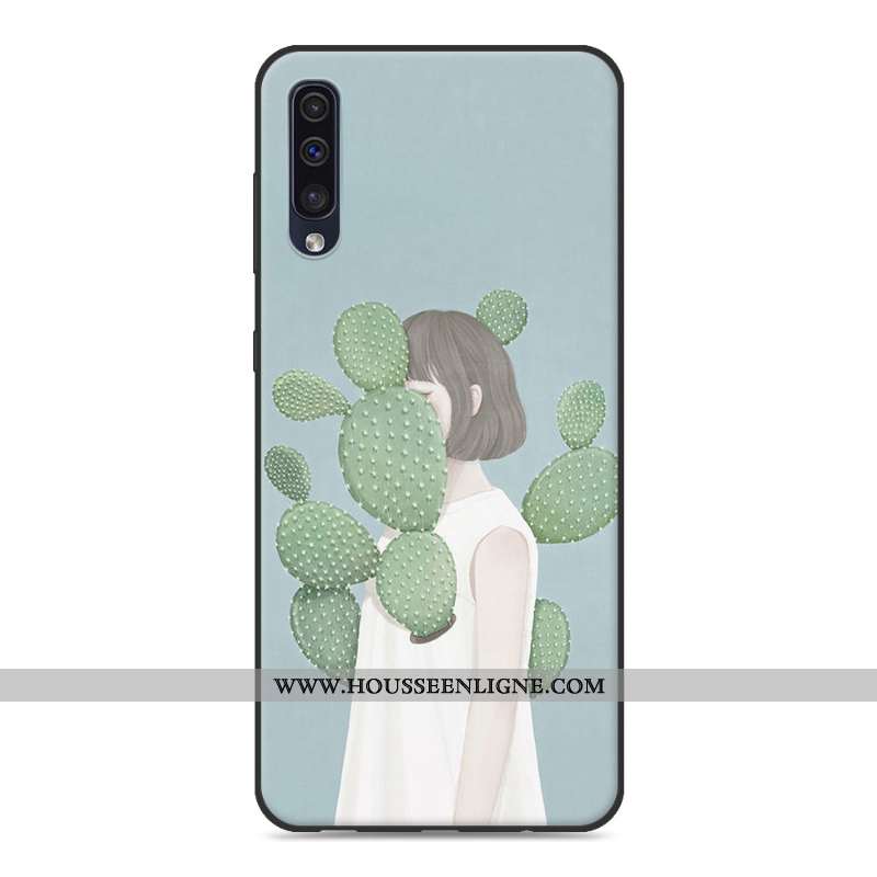 Coque Samsung Galaxy A50 Tendance Fluide Doux Étoile Personnalité Protection Nouveau Téléphone Porta
