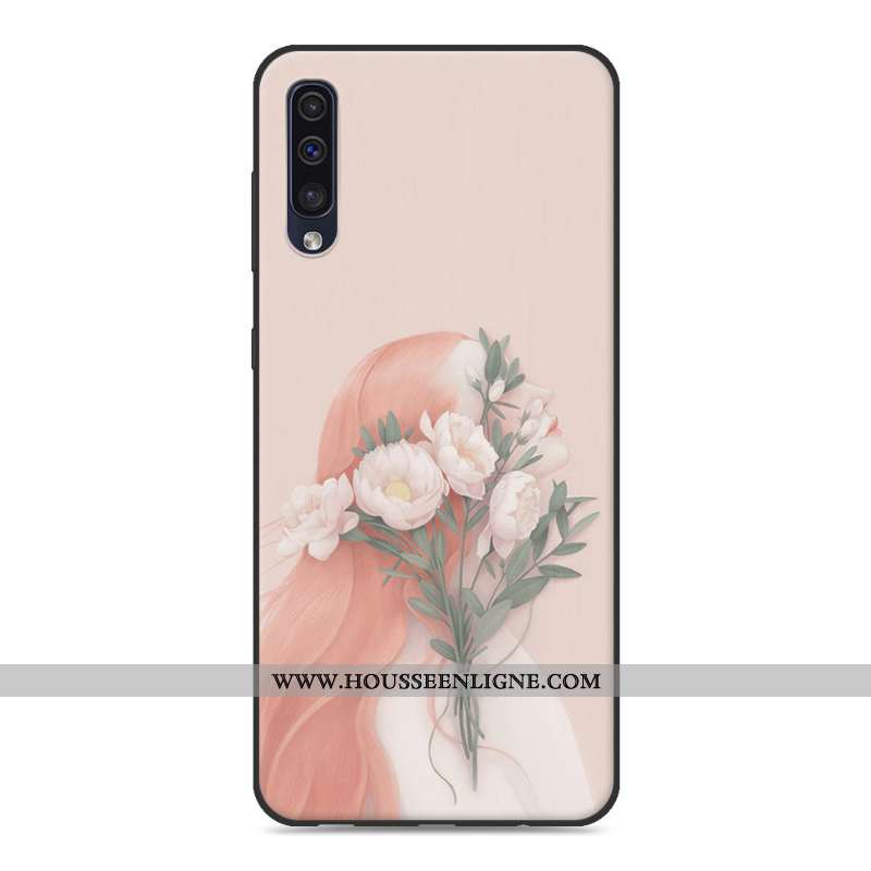 Coque Samsung Galaxy A50 Tendance Fluide Doux Étoile Personnalité Protection Nouveau Téléphone Porta