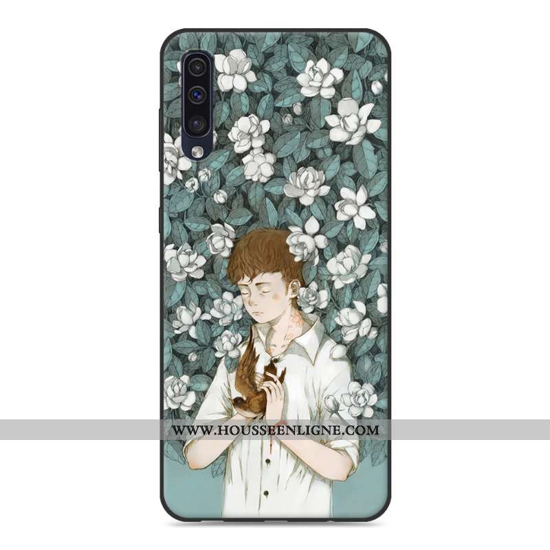 Coque Samsung Galaxy A50 Tendance Fluide Doux Étoile Personnalité Protection Nouveau Téléphone Porta