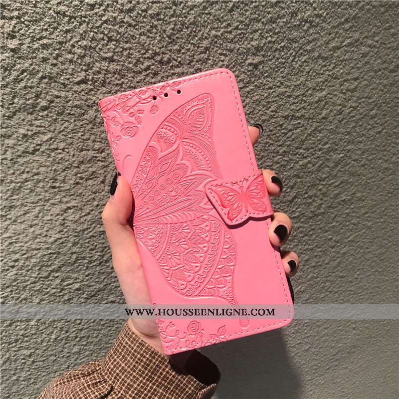 Coque Samsung Galaxy A50s Cuir Protection Gris Téléphone Portable Étoile Incassable