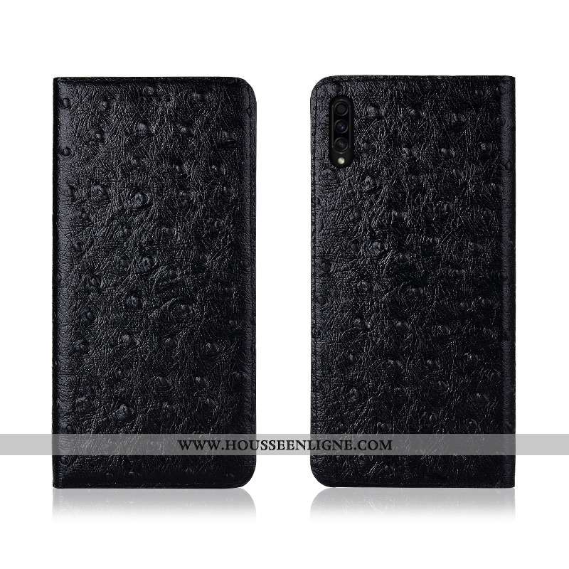 Coque Samsung Galaxy A50s Protection Délavé En Daim Modèle Fleurie Silicone Incassable Fluide Doux H