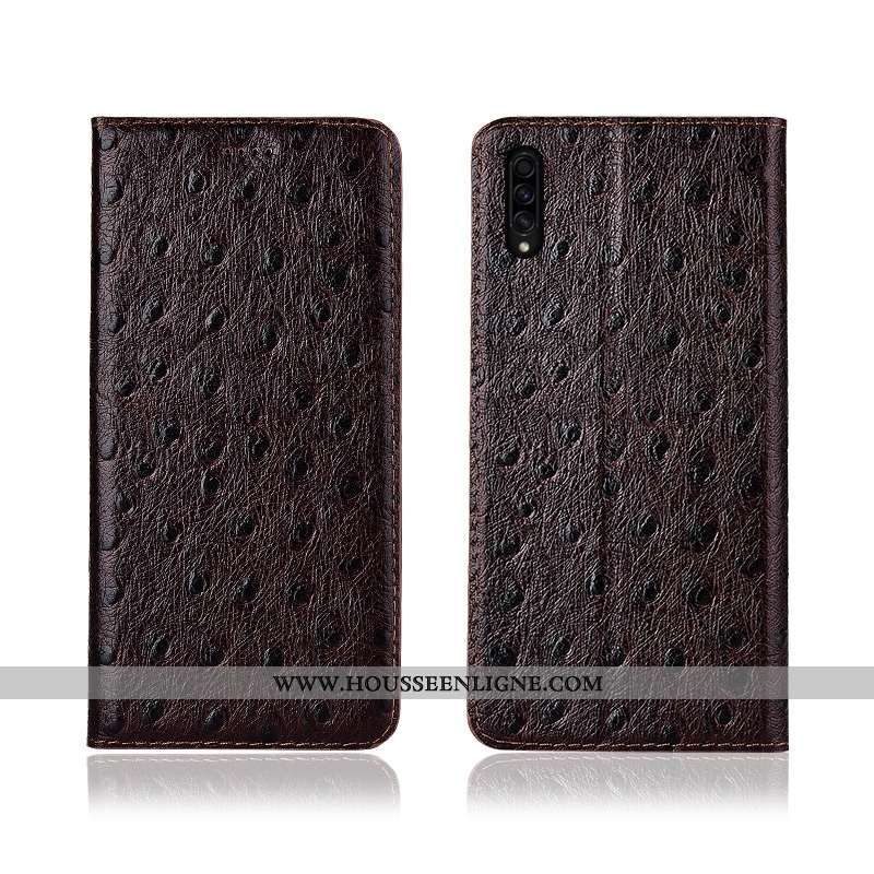 Coque Samsung Galaxy A50s Protection Délavé En Daim Modèle Fleurie Silicone Incassable Fluide Doux H