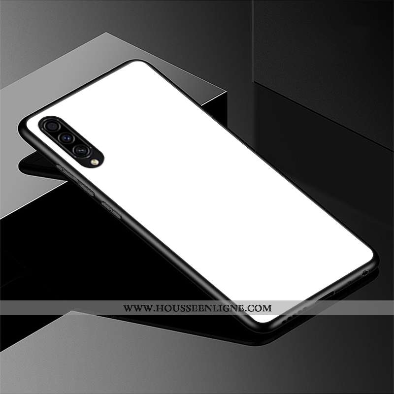 Coque Samsung Galaxy A50s Protection Luxe Simple Étui Téléphone Portable Étoile Noir