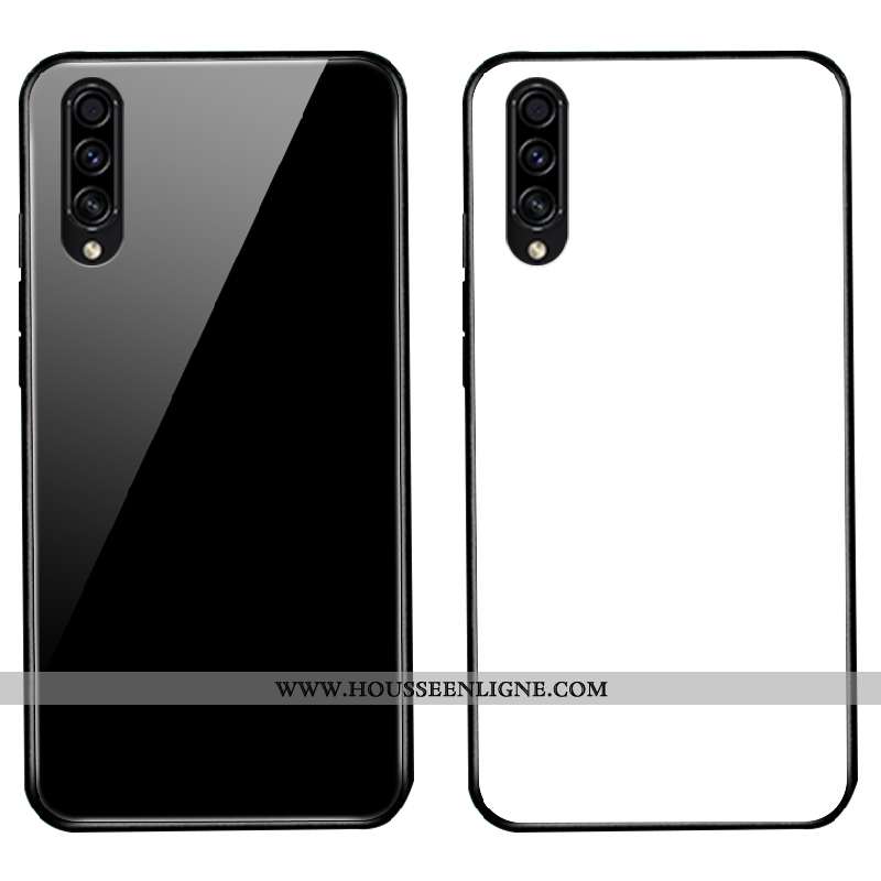 Coque Samsung Galaxy A50s Protection Luxe Simple Étui Téléphone Portable Étoile Noir