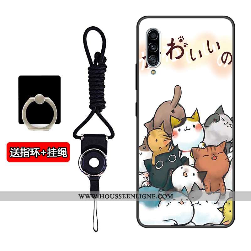 Coque Samsung Galaxy A50s Téléphone Portable Incassable Personnalisé Tout Compris Étoile Blanc Blanc