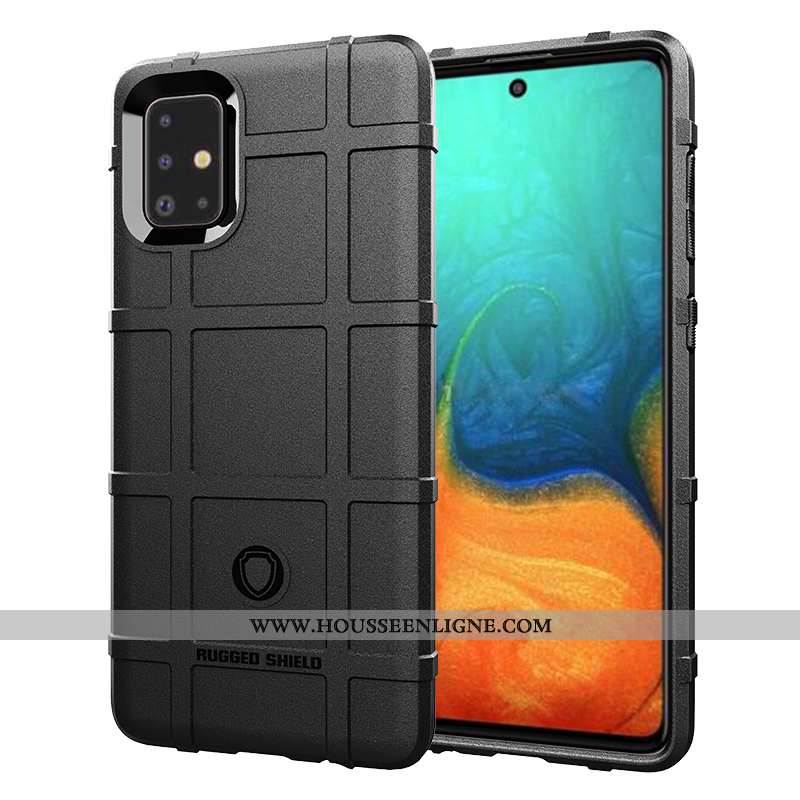 Coque Samsung Galaxy A51 Délavé En Daim Personnalité Étui Fluide Doux Créatif Tout Compris Protectio