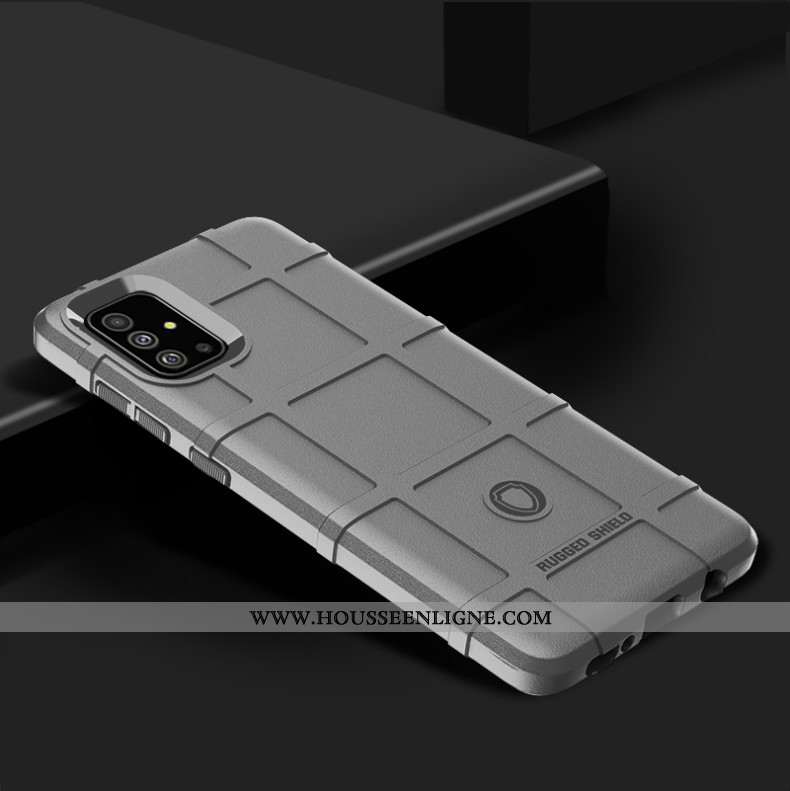 Coque Samsung Galaxy A51 Délavé En Daim Personnalité Étui Fluide Doux Créatif Tout Compris Protectio
