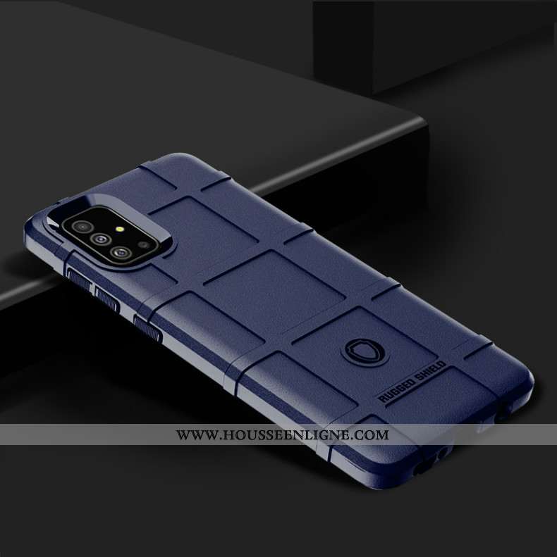 Coque Samsung Galaxy A51 Délavé En Daim Personnalité Étui Fluide Doux Créatif Tout Compris Protectio
