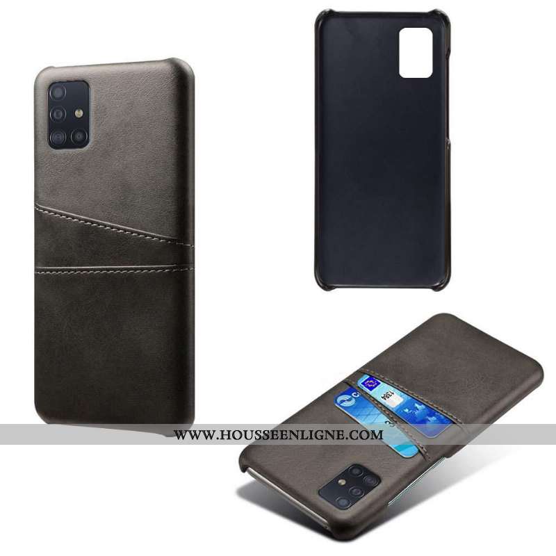 Coque Samsung Galaxy A51 Personnalité Créatif Protection Étui Carte Étoile Rose