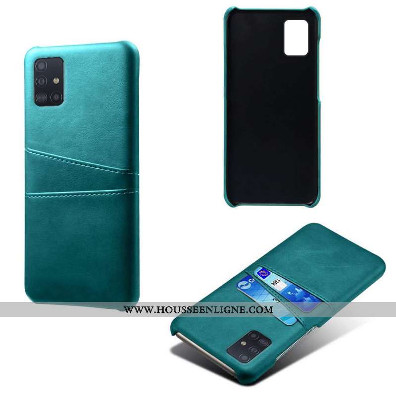Coque Samsung Galaxy A51 Personnalité Créatif Protection Étui Carte Étoile Rose
