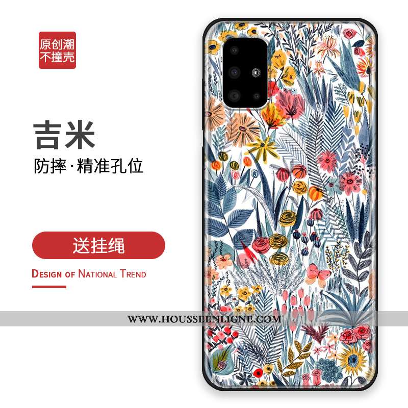 Coque Samsung Galaxy A51 Silicone Personnalité Créatif Tout Compris Incassable Téléphone Portable Ve