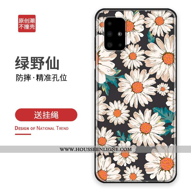 Coque Samsung Galaxy A51 Silicone Personnalité Créatif Tout Compris Incassable Téléphone Portable Ve