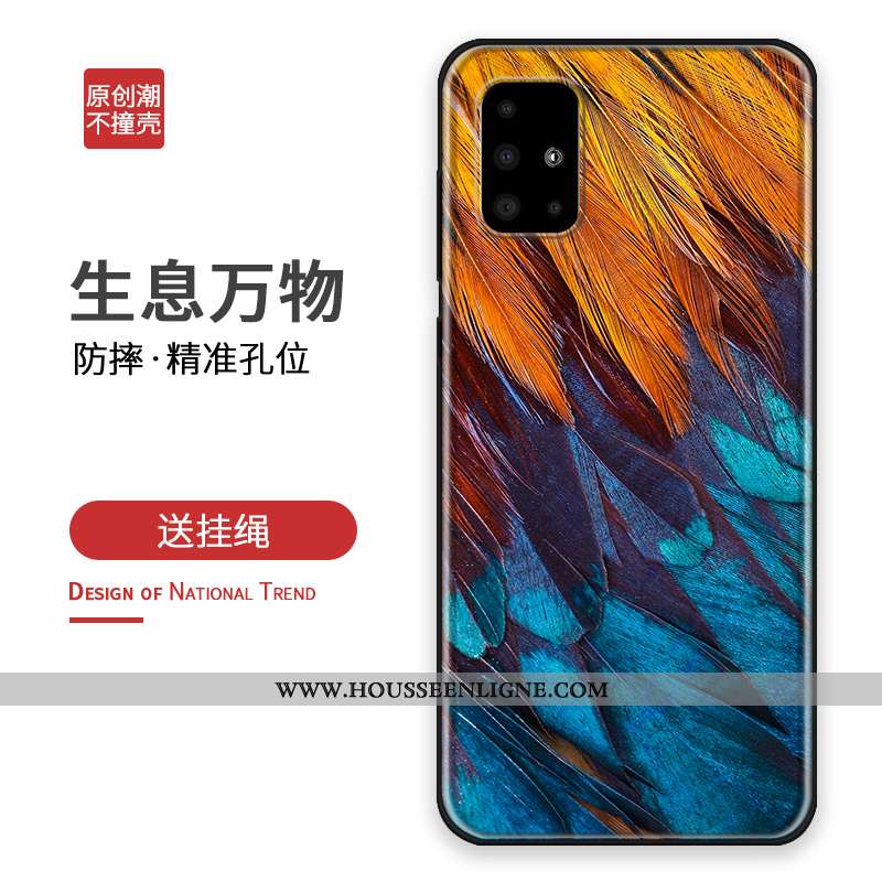 Coque Samsung Galaxy A51 Silicone Personnalité Créatif Tout Compris Incassable Téléphone Portable Ve