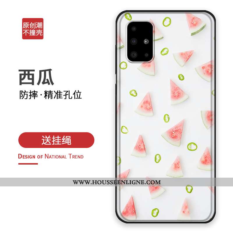 Coque Samsung Galaxy A51 Silicone Personnalité Créatif Tout Compris Incassable Téléphone Portable Ve