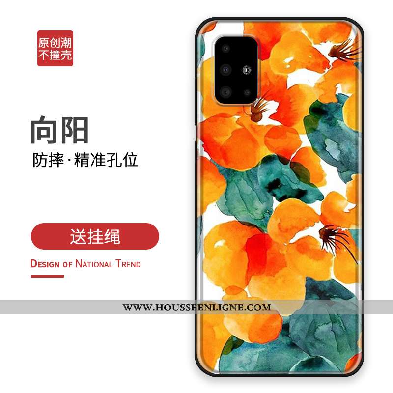 Coque Samsung Galaxy A51 Silicone Personnalité Créatif Tout Compris Incassable Téléphone Portable Ve