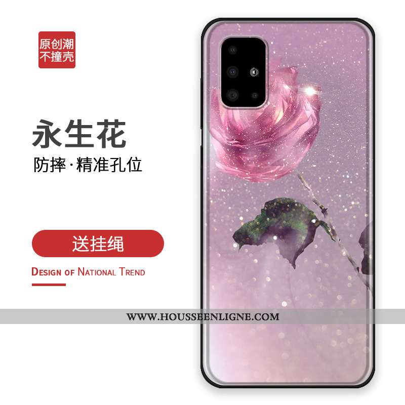 Coque Samsung Galaxy A51 Silicone Personnalité Créatif Tout Compris Incassable Téléphone Portable Ve