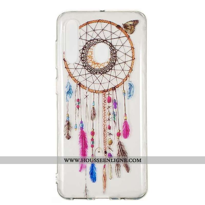 Coque Samsung Galaxy A60 Dessin Animé Fluide Doux Étoile Incassable Téléphone Portable Bleu