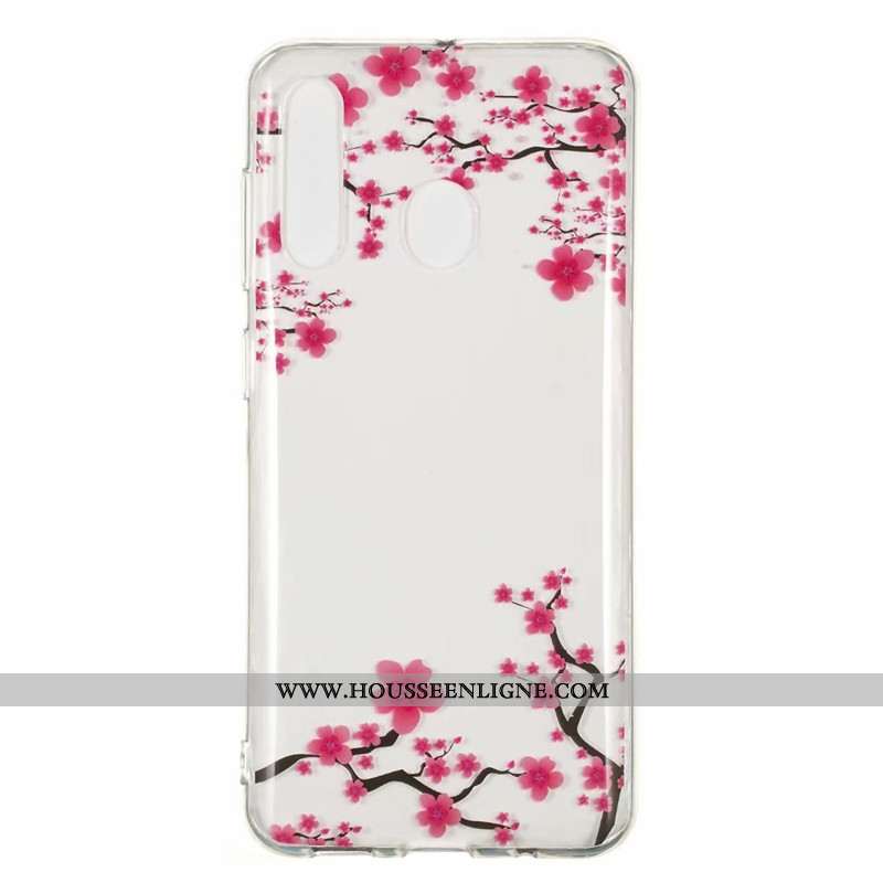 Coque Samsung Galaxy A60 Dessin Animé Fluide Doux Étoile Incassable Téléphone Portable Bleu