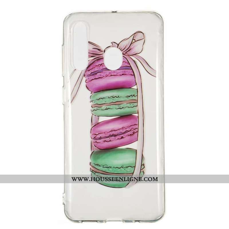 Coque Samsung Galaxy A60 Dessin Animé Fluide Doux Étoile Incassable Téléphone Portable Bleu