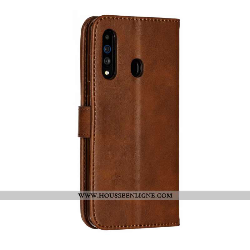 Coque Samsung Galaxy A60 Fluide Doux Silicone Protection Tout Compris Clamshell Étui Téléphone Porta