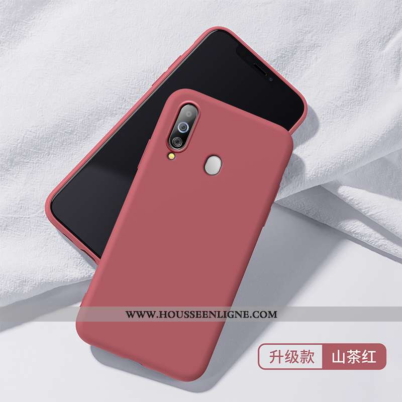 Coque Samsung Galaxy A60 Protection Personnalité Tendance Téléphone Portable Étoile Rouge Étui