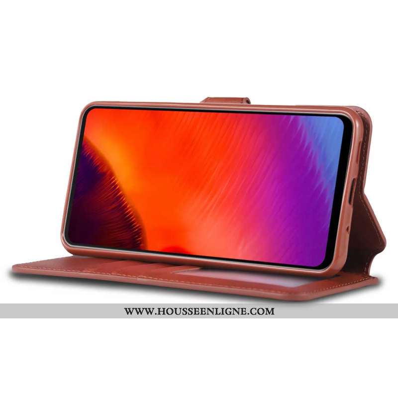 Coque Samsung Galaxy A60 Silicone Protection Téléphone Portable Incassable Étui Marron